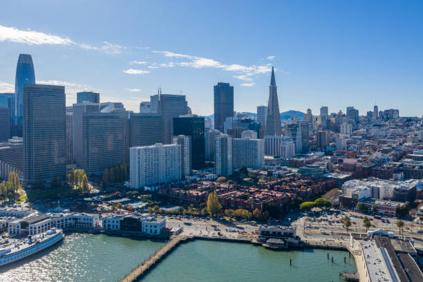 istock Aerial View of San Francisco Skyline 1286892791