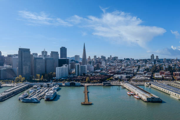 istock Aerial View of San Francisco Skyline 1286892796