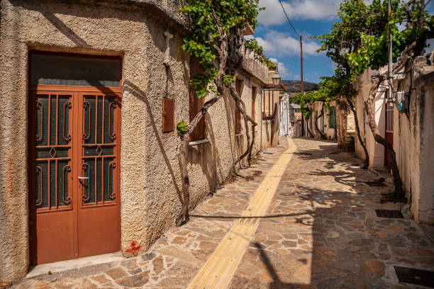 istock Doors to the house on the street 1286908030