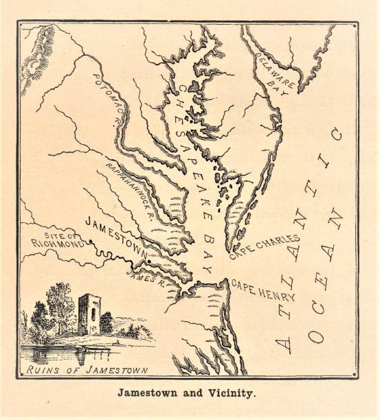 Jamestown Va Map Jamestowne Map MRDHN Jamestown Virginia 1862 Map Colonial America 