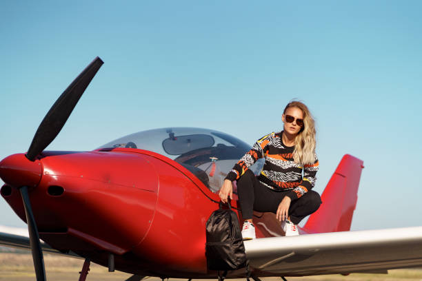 istock Model posing in sport outfit and sunglasses 1286912389