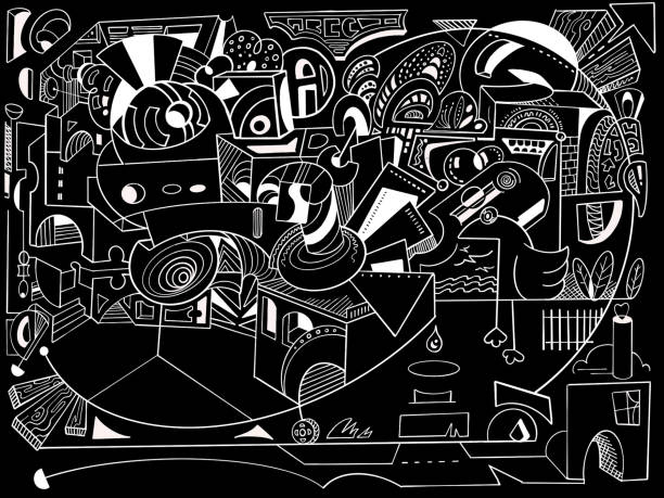 Fun House Pattern 140+ Fun House Background Stock Illustrations, Royalty-Free Vector ...