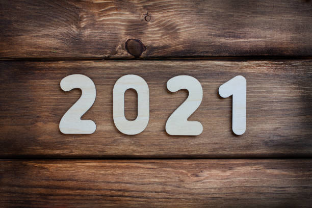 istock New year's 2021 or Christmas banner, poster, background. 1286918694