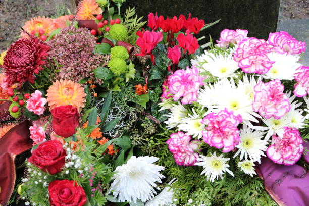 istock Colorful beautiful floral arrangements 1286919501