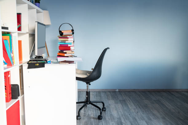 istock Homeschooling Desk In Living Room 1286920861
