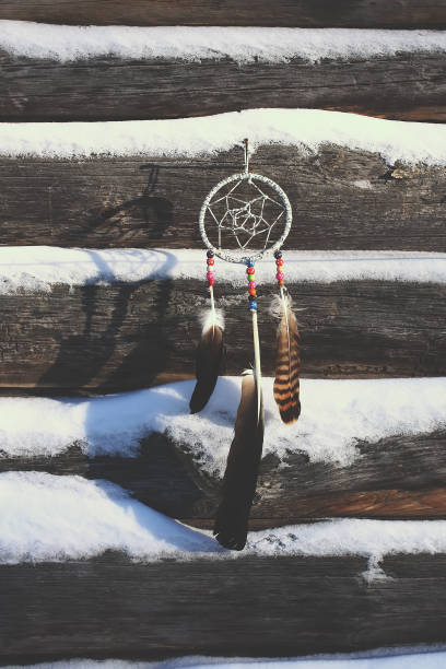 istock Dream catcher with sunset on the background 1286920973