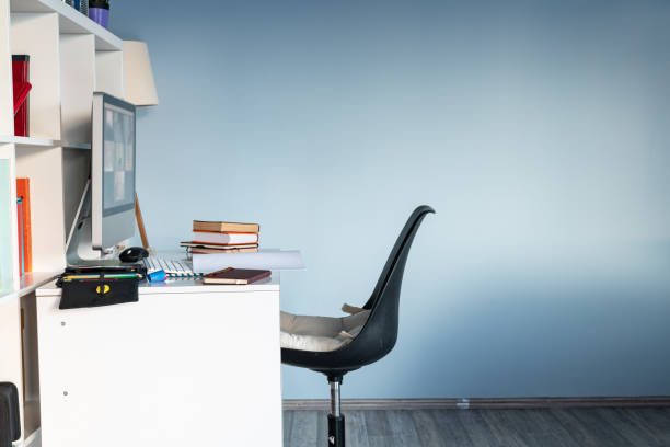 istock Homeschooling Desk In Living Room 1286921814