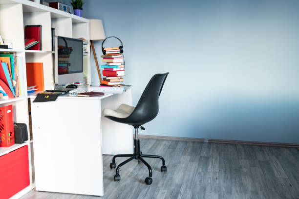 istock Homeschooling Desk In Living Room 1286922995