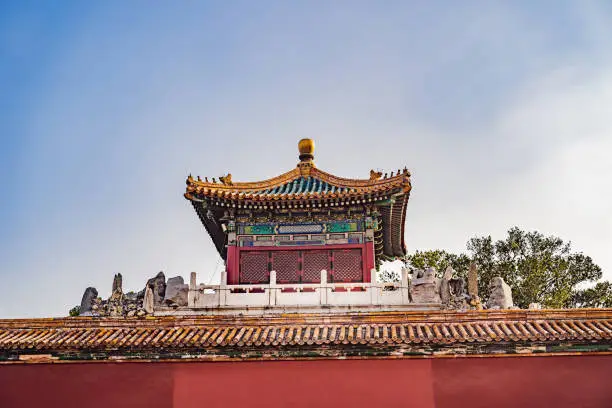 Photo of Ancient royal palaces of the Forbidden City in Beijing,China