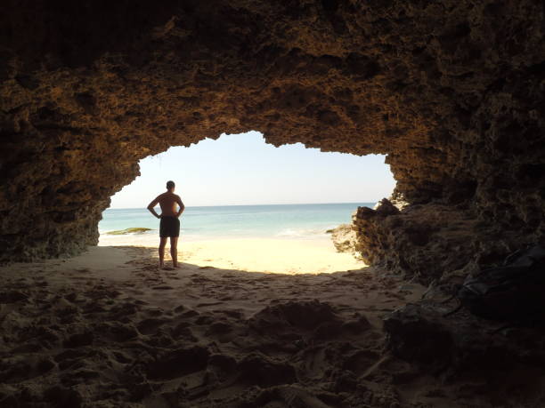 istock Cave At Tegal Wangi Beach Bali 1286941633