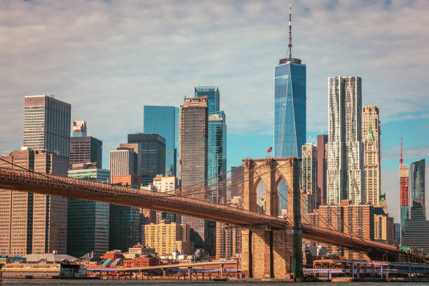 istock The Brooklyn Bridge and Lower Manhattan 1286945061