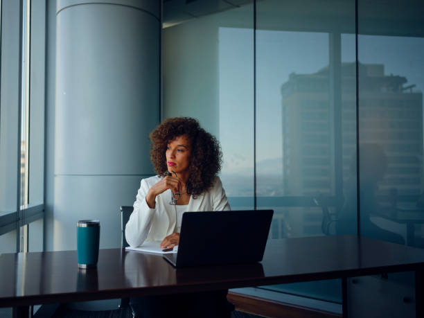 istock Woman at Work in a Law Office 1286947742