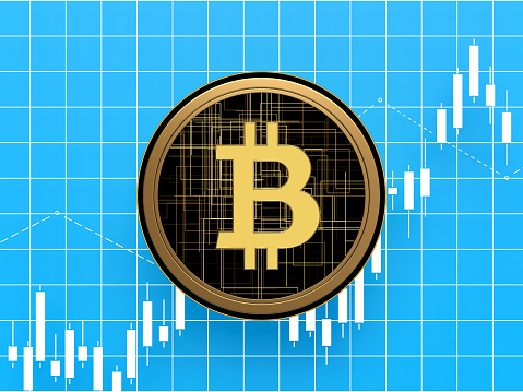 bitcoin concept background