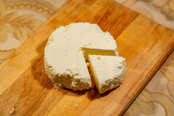 istock Homemade cheese made from natural milk 1286965045
