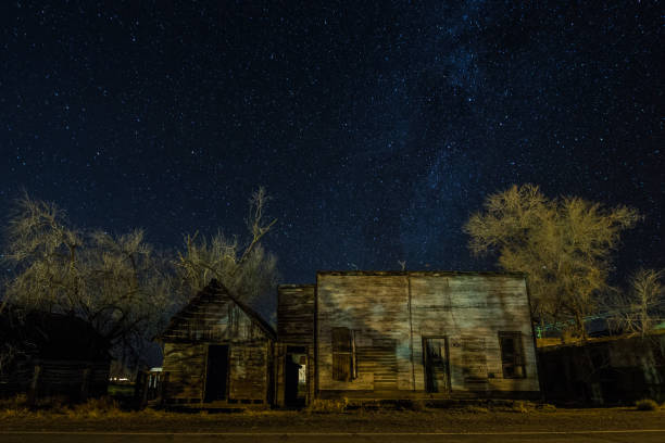 Ghost Town Nigh Ghost Town Sego UT ghost town stock pictures, royalty-free photos & images