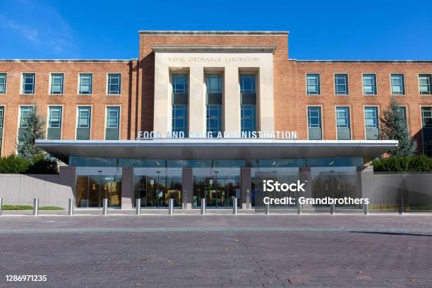 Headquarters Of Us Food And Drug Administration Stock Photo - Download Image Now