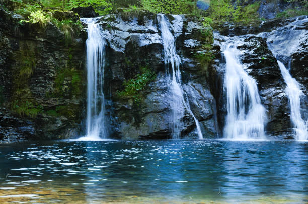 istock Waterfalls in Oetscher Canyon, Austria 1286984851