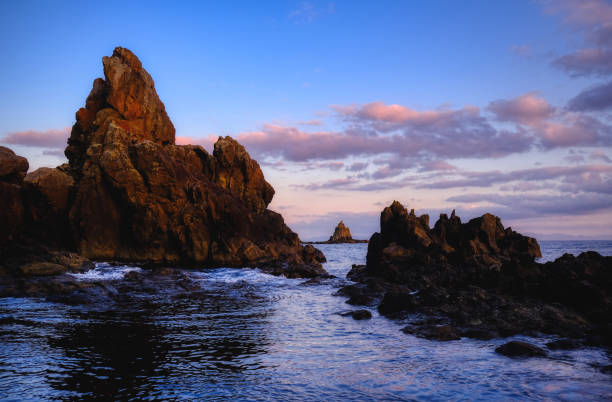 istock The locks against seas on the morning burn 1286989926
