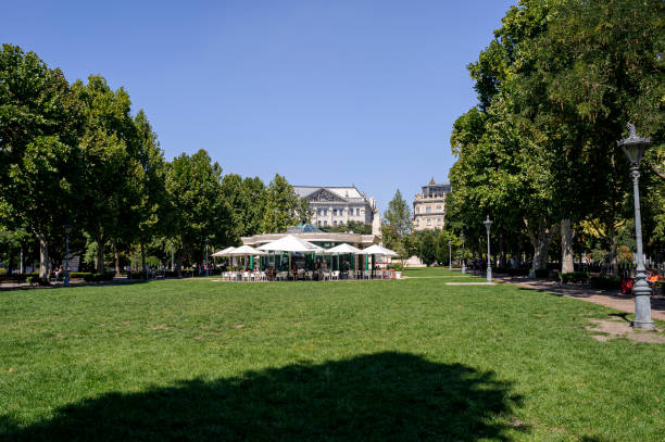 The Liberty Square (Szabadsag ter) is a green setting in the city.
