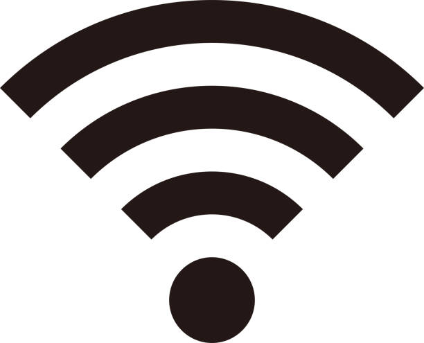 ilustrações, clipart, desenhos animados e ícones de ilustração vetorial de marca wi-fi - network connection plug