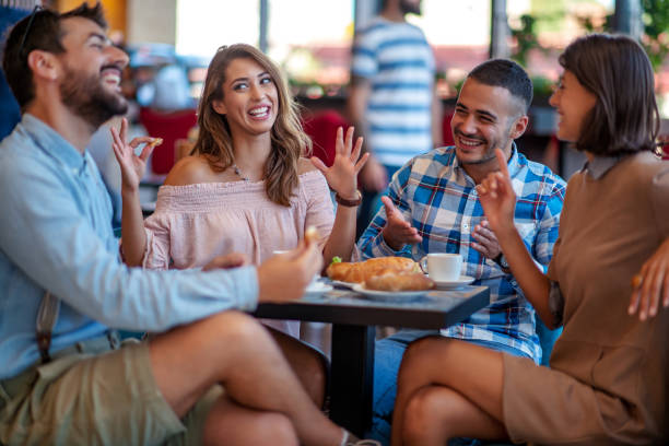 istock Friends, leisure time and lifestyle concept. 1286993682
