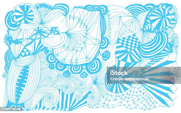Pattern Ink Doodle Ink Doodle Background Pattern Stock Illustration - Download Image Now ...