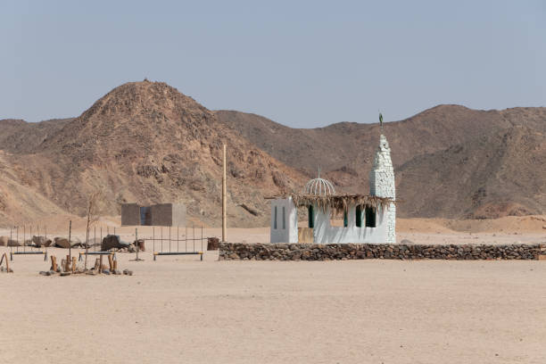istock A small local modest mosque in the desert. 1286996325