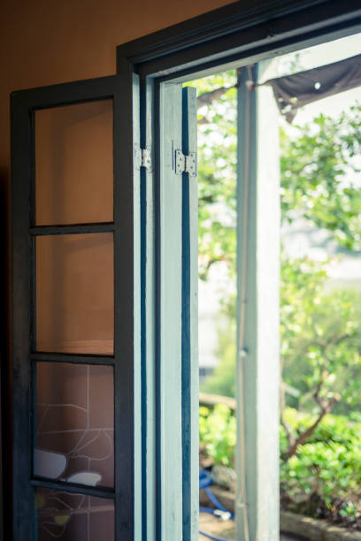 istock Blue old Western-style building 1287000760