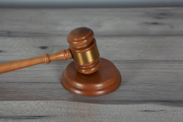 istock wooden judge on desk 1287003399