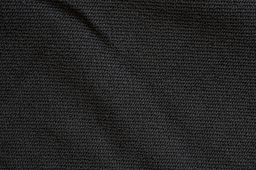 Black Fabric Texure Pattern Background Stock Photo - Download Image Now ...