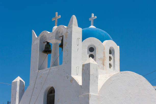 istock Church in Pirgos on Santorini 1287008646