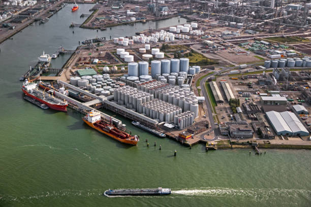 istock Petrochemical industrial port 1287009825