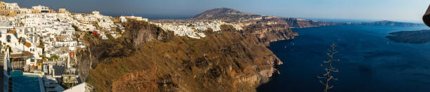 istock Panoramic view over Imerovigli on the Caldera of Santorini 1287010097