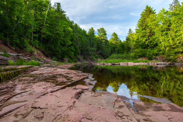 istock River Flows Through The Wilderness Of Northern Michigan 1287014906