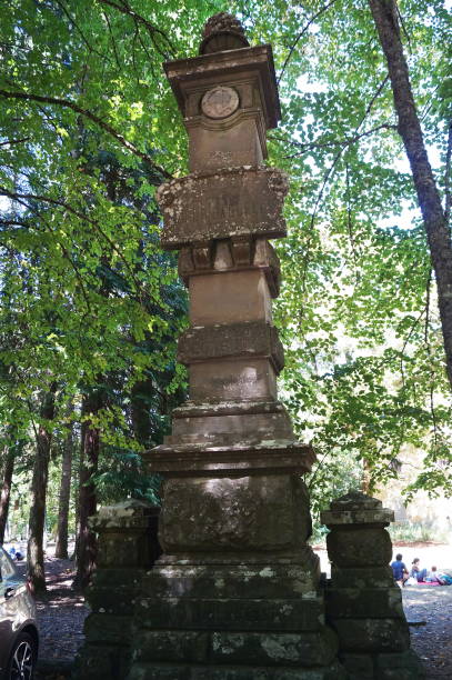 istock Column in the locality Il Lago, Vallombrosa 1287015409