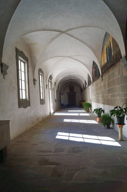 istock Corridor of Vallombrosa Abbey 1287016029