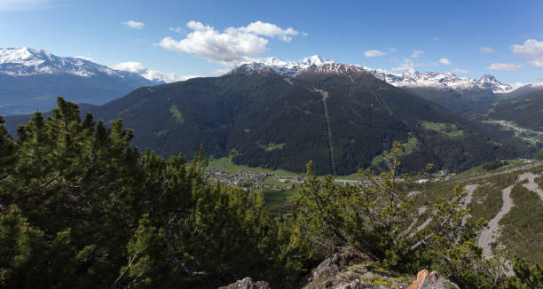 istock A view of Bormio from mountain 1287016795