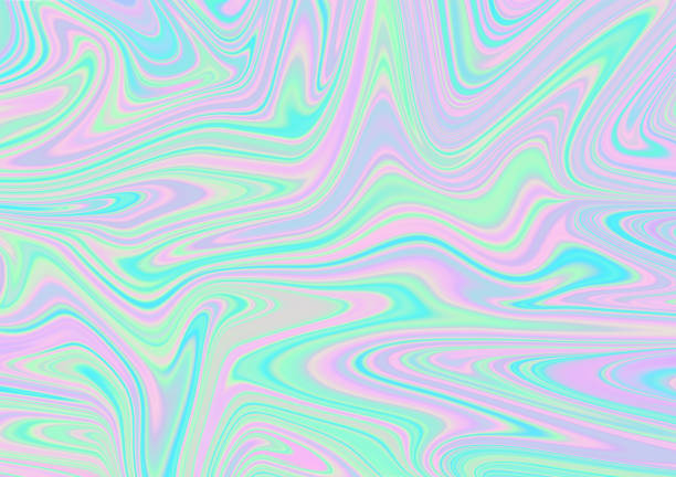 istock Abstract holographic background with pastel colors 1287017988