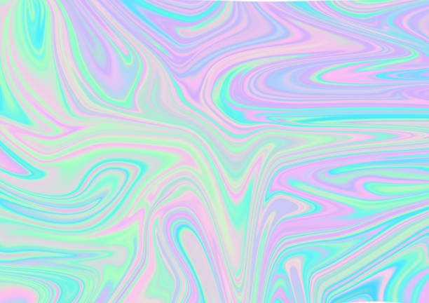 istock Abstract holographic background with pastel colors 1287018069
