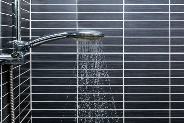 istock drops of water falling into the bathroom 1287022357