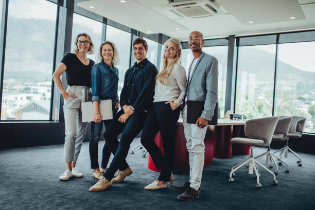 istock Team of successful corporate professionals 1287024077