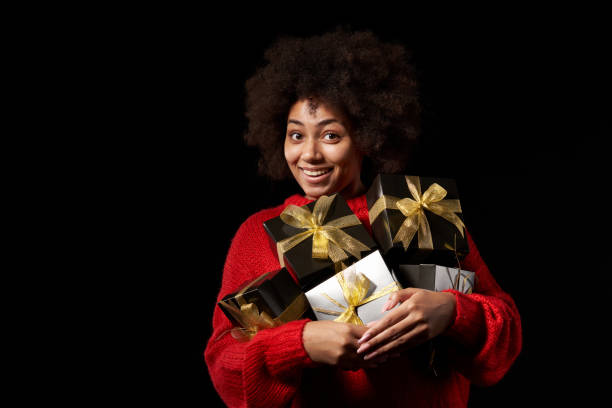 istock Black Friday sale, gift, present, celebration concept. 1287038113