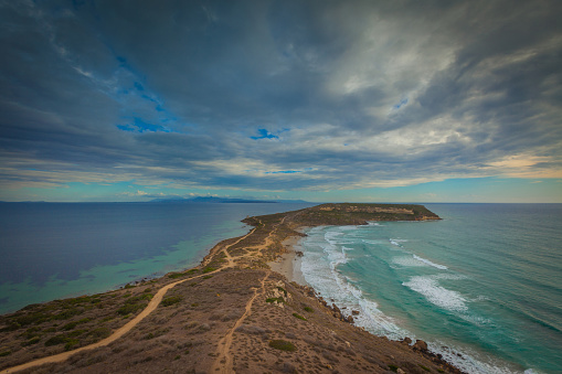 Capo San Marco in the Province of Oristano