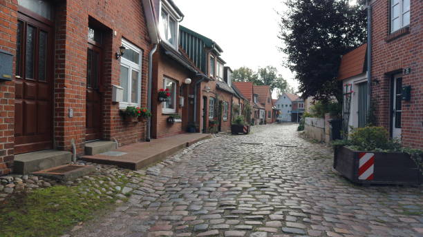 istock historic alley in northern germany 1287044571