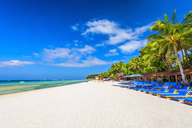 istock White sand beach Boracay island, Philippines 1287046875
