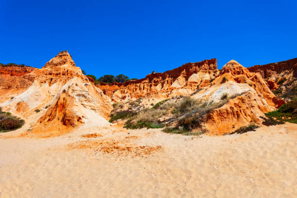 istock Falesia beach in Albufeira, Algarve 1287046950