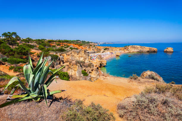 istock Sao Rafael beach in Albufeira, Algarve 1287046955