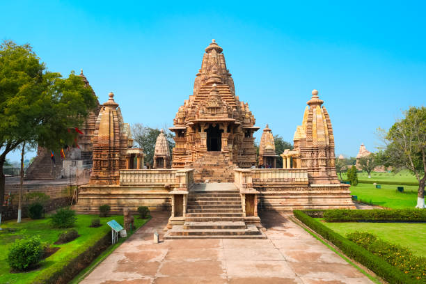 istock Khajuraho erotic hindu temple, India 1287050374