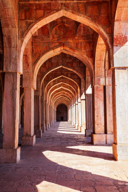 istock Royal enclave arches in Mandu, India 1287050411