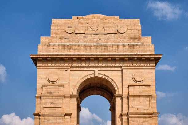 istock India Gate war memorial in New Delhi, India 1287050438